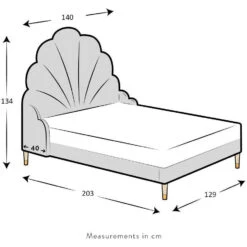 Cherry Tree Furniture ARIEL Pink Crushed Velvet Upholstered Kid's Princess Bed With Scalloped Headboard 13 Cherry Tree Furniture ARIEL Pink Crushed Velvet Upholstered Kid's Princess Bed With Scalloped Headboard -Garden Store 51Jzm Rs8EL. AC SL1000 3a176e77 6725 46b5 8022 e3de87efeb12