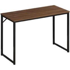 Berlin Compact Desk In Walnut -Garden Store 61TLV0A8pML. AC SL1442