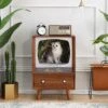Vintage Style TV Cat Condo -Garden Store 6f66f2ca 6fb6 4a16 bdee d32c15ada2d1