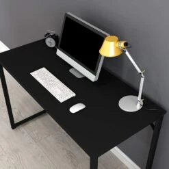 Berlin Compact Desk In Black -Garden Store 81DYRtxBXYL. AC SL1500