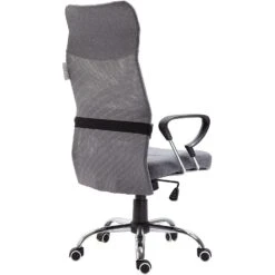 High Back Mesh Fabric Swivel Office Chair, MO57 Grey -Garden Store 91WZfQQ1fGL. AC SL1500