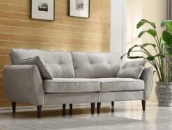 Brooks Fabric Sofa Range In Stone Beige -Garden Store 91oymYeF6GL. AC SL1500
