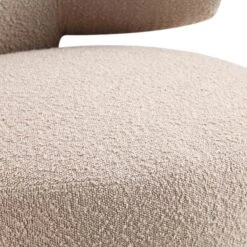 Penn Taupe Boucle Wing Back Accent Chair -Garden Store ACH 750 TAUPE BOUCLE detail2