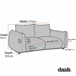 Gianni Two Seater Sofa, Mink Velvet -Garden Store BO 9678 2ST 799eb959 339f 431f ad09 d90e6226301e
