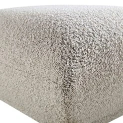 Gianni Pouffe, Mist Grey Boucle -Garden Store BOSF 9678 GREY BOU STOOL detail1