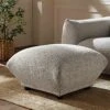 Gianni Pouffe, Mist Grey Boucle -Garden Store BOSF 9678 GREY BOU STOOL main