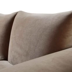 Gianni Two Seater Sofa, Mink Velvet -Garden Store BOSF 9678 TAUPE VEL 2ST detail3