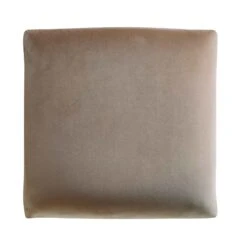 Gianni Pouffe, Mink Velvet -Garden Store BOSF 9678 TAUPE VEL STOOL WB4