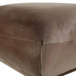Gianni Pouffe, Mink Velvet -Garden Store BOSF 9678 TAUPE VEL STOOL detail1