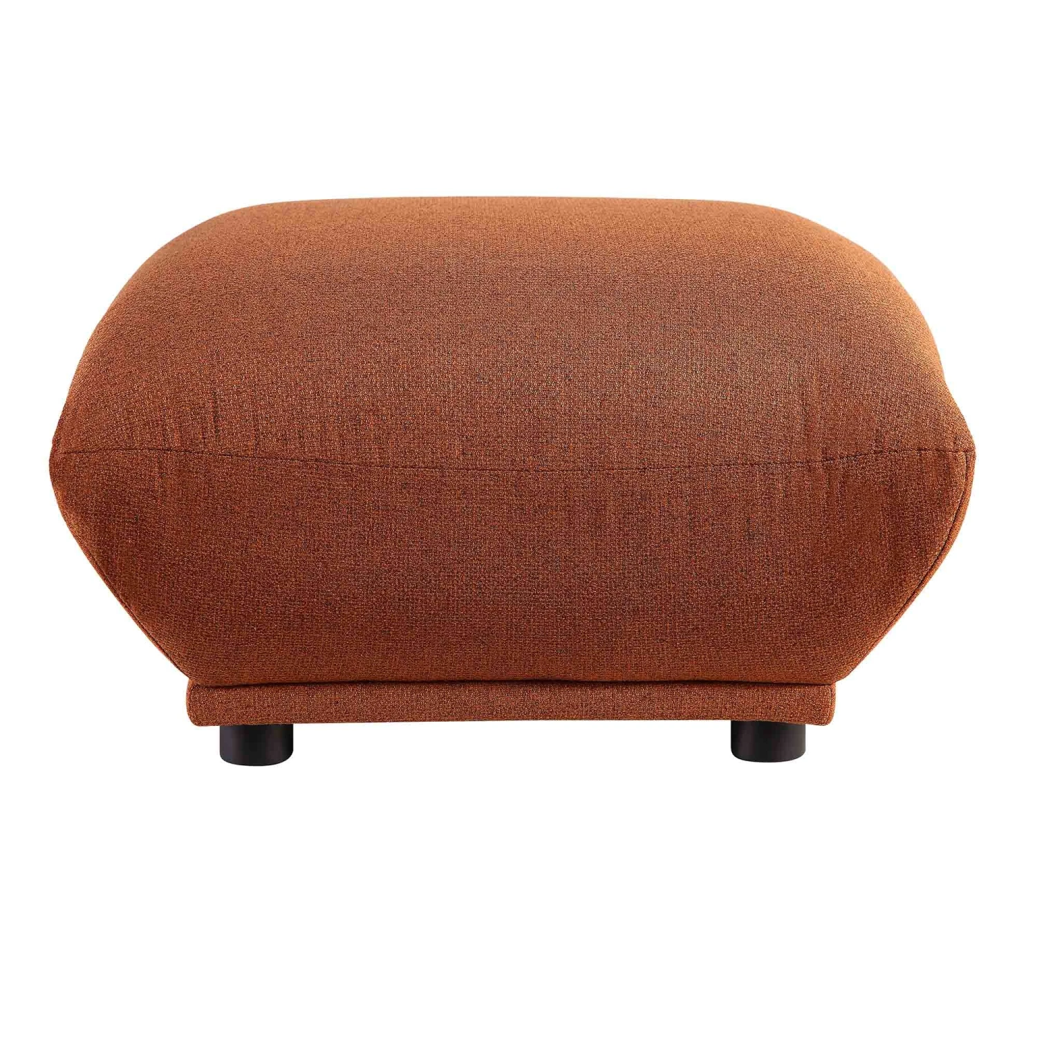 Gianni Pouffe, Terracotta Fabric 7 Gianni Pouffe, Terracotta Fabric - Image 5