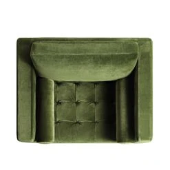 Henrietta Armchair, Moss Green Velvet 23 Henrietta Armchair, Moss Green Velvet -Garden Store BOSF 9680 FERN VEL 1ST WB3