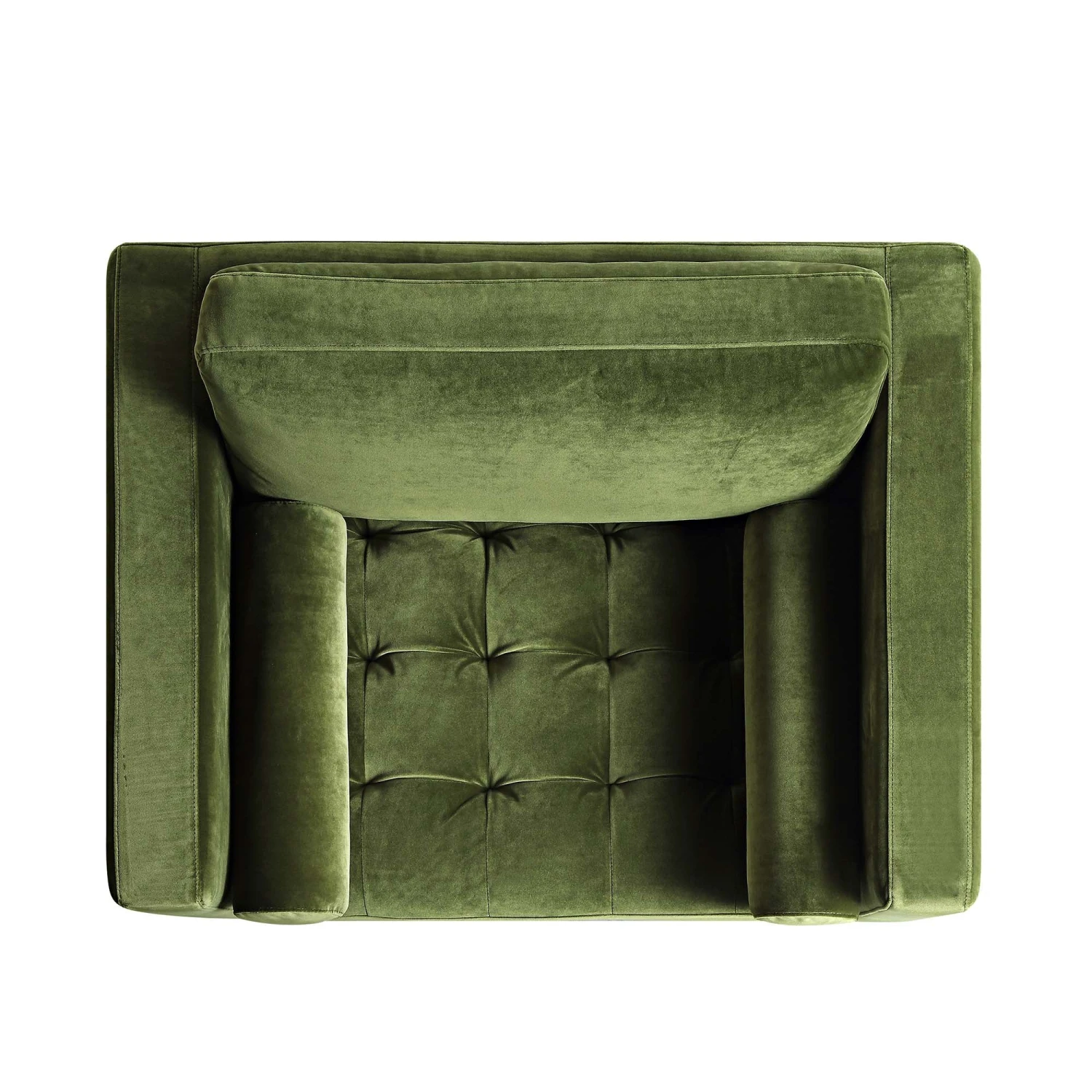 Henrietta Armchair, Moss Green Velvet 10 Henrietta Armchair, Moss Green Velvet - Image 8