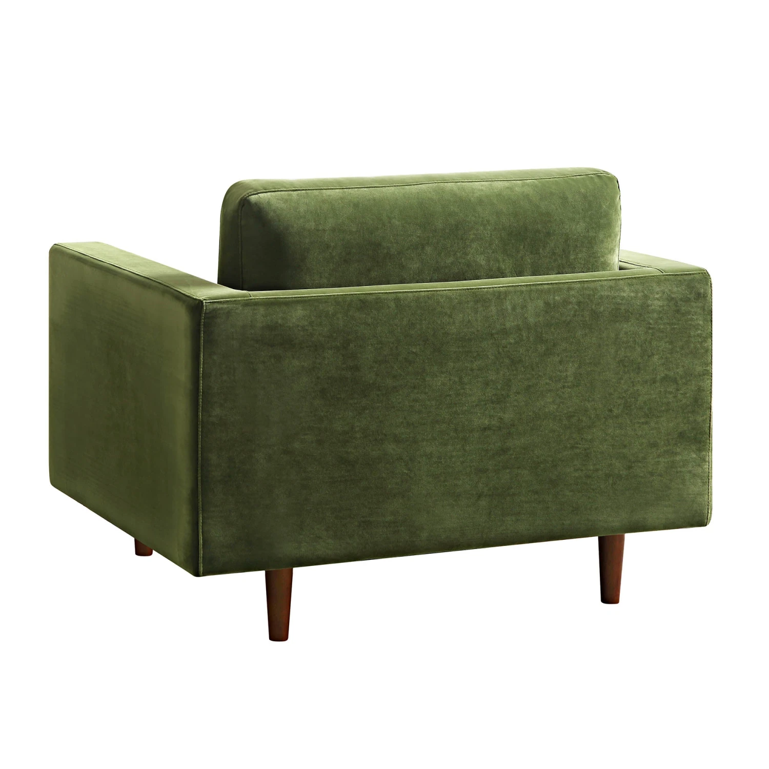 Henrietta Armchair, Moss Green Velvet 11 Henrietta Armchair, Moss Green Velvet - Image 9
