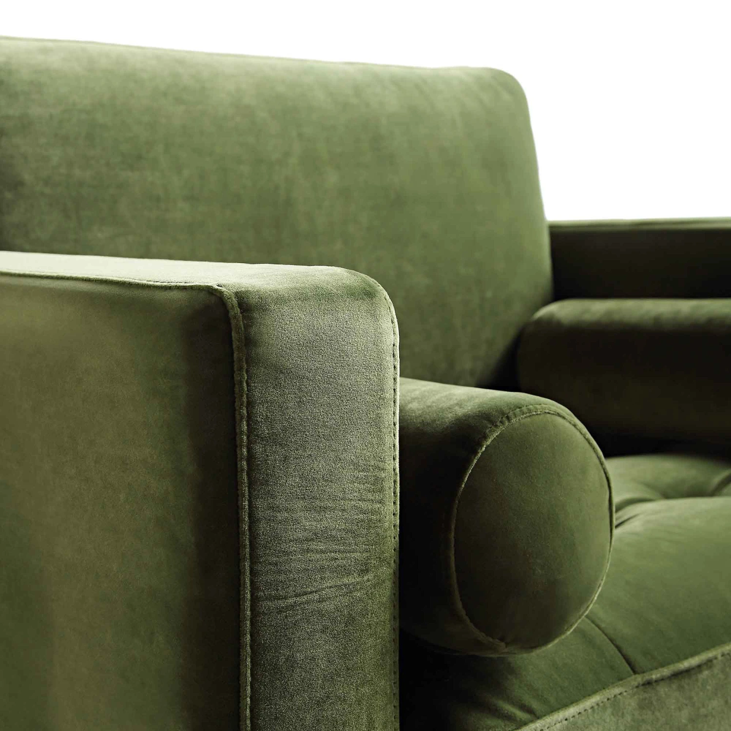 Henrietta Armchair, Moss Green Velvet 13 Henrietta Armchair, Moss Green Velvet - Image 11