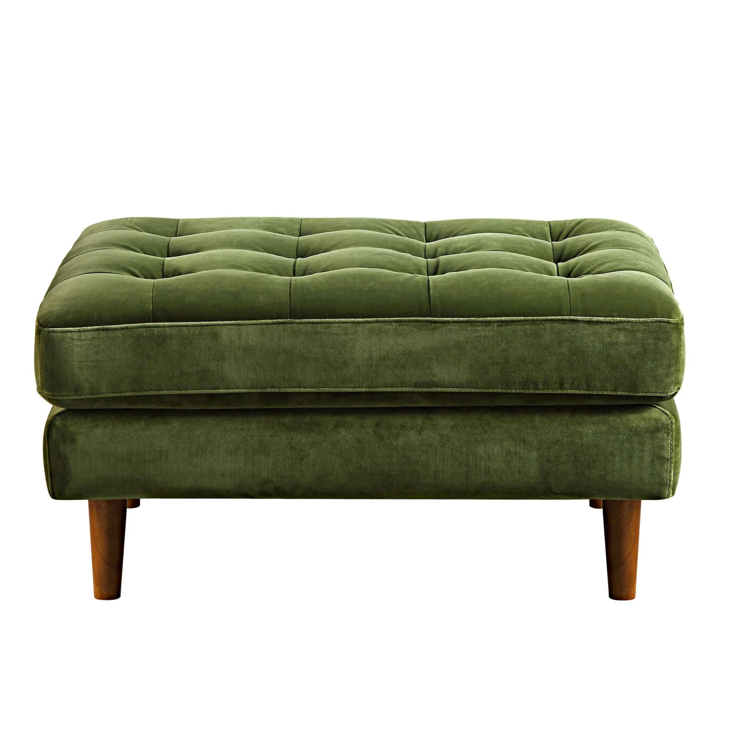 Henrietta Ottoman, Moss Green Velvet 9 Henrietta Ottoman, Moss Green Velvet - Image 7