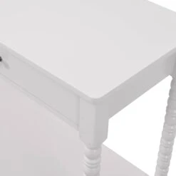 Aldwinke Beige Bobbin 2 Drawer Large Console Table -Garden Store BSD 098 BEIGE detail2