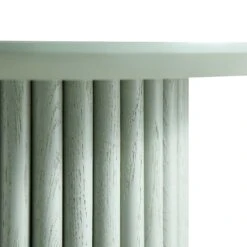 Maru Oak Round Side Table, Sage Green -Garden Store BSD 139 SAGE detail2