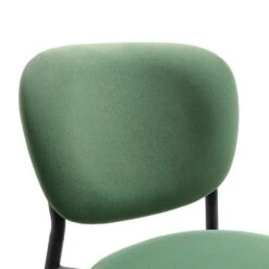 Kelmarsh Set Of 2 Grass Green Velvet Upholstered Dining Chairs -Garden Store DCH 2128 GRASS VEL 2P detail1