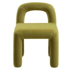 Libby Olive Green Velvet Dining Chair -Garden Store DCH 2160 OLIVE VEL WB2