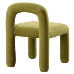 Libby Olive Green Velvet Dining Chair -Garden Store DCH 2160 OLIVE VEL WB4