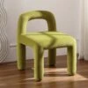 Libby Olive Green Velvet Dining Chair 1 Libby Olive Green Velvet Dining Chair -Garden Store DCH 2160 OLIVE VEL main