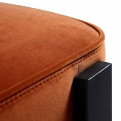 Ophelia Rust Velvet Dining Chair -Garden Store DCH 2187 RUST VEL detail2