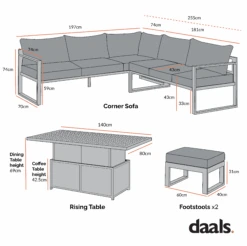 Albany Aluminium Large Corner Casual Dining Set With Rising Table, White 19 Albany Aluminium Large Corner Casual Dining Set With Rising Table, White -Garden Store Dimensional Drawings APR 2023 OD DINE 1045 5525b87d adc7 4148 b4d3 b42e8a1117f2