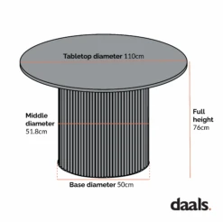 Maru Ceramic Top Silver Oak Pedestal Round Dining Table 14 Maru Ceramic Top Silver Oak Pedestal Round Dining Table -Garden Store Dimensional Drawings MAY 2023 BSD 134 1 9a17fd21 692f 43b7 af44 307f212e4547