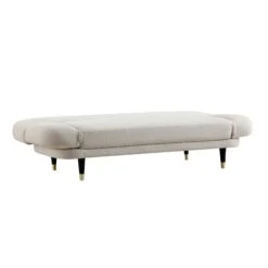Solna 2-Seater Sofa Bed, Champagne Velvet -Garden Store GCSF 2277 CHAMP VEL WB4