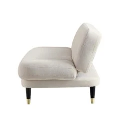 Solna 2-Seater Sofa Bed, Champagne Velvet -Garden Store GCSF 2277 CHAMP VEL WB7