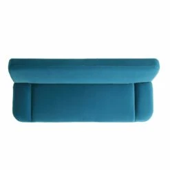 Solna 2-Seater Sofa Bed, Teal Velvet -Garden Store GCSF 2277 TEAL VEL WB4