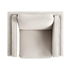 Dipley Champagne Velvet Sofa, 1-Seater -Garden Store GCSF 2339 CHAMP VEL 1ST WB3