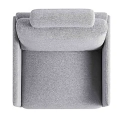 Timber Grey Marl Fabric Armchair 19 Timber Grey Marl Fabric Armchair -Garden Store GCSF 2348 GREY FAB 1ST WB3