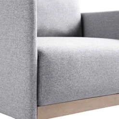 Timber Grey Marl Fabric Armchair 22 Timber Grey Marl Fabric Armchair -Garden Store GCSF 2348 GREY FAB 1ST detail1