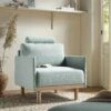 Timber Sage Green Fabric Armchair -Garden Store GCSF 2348 SAGE FAB 1ST main