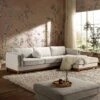 Dipley Oatmeal Woven Fabric Sofa, Grande Chaise Sofa Right Hand -Garden Store GCSF 2398 OAT WOV RIGHT main