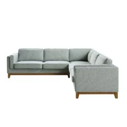 Dipley Sage Woven Fabric Grande Corner Sofa 25 Dipley Sage Woven Fabric Grande Corner Sofa -Garden Store GCSF 2399 SAGE WOV LARGECORNER WB3