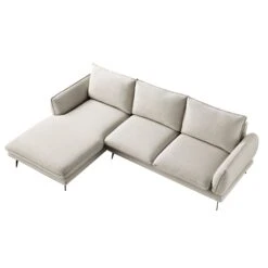 Obriel Oatmeal Fabric Sofa, Grande Chaise Sofa Left Hand -Garden Store GCSF 2400 OAT FAB LEFT WB4