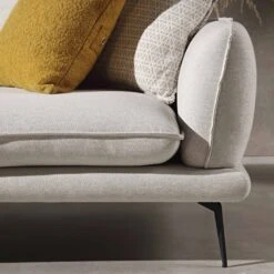 Obriel Oatmeal Fabric Sofa, Grande Chaise Sofa Left Hand -Garden Store GCSF 2400 OAT FAB LEFT scene3