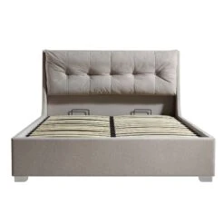 Hadley Stone Fabric Ottoman Storage Bed 20 Hadley Stone Fabric Ottoman Storage Bed -Garden Store JAH 010 SAND FAB WB1