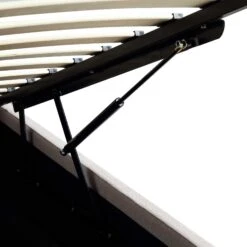 Hadley Stone Fabric Ottoman Storage Bed 26 Hadley Stone Fabric Ottoman Storage Bed -Garden Store JAH 010 SAND FAB detail1