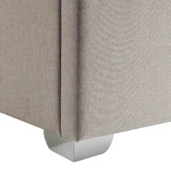 Hadley Stone Fabric Ottoman Storage Bed 27 Hadley Stone Fabric Ottoman Storage Bed -Garden Store JAH 010 SAND FAB detail2