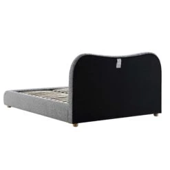 Egerie Curved Headboard Mist Grey Boucle Ottoman Storage Bed -Garden Store JAH 011 GREY BOUCLE WB6