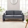 Clapham 2-Seater Grey Velvet Fabric Sofa -Garden Store LVSF 89 GREYVEL 2ST main