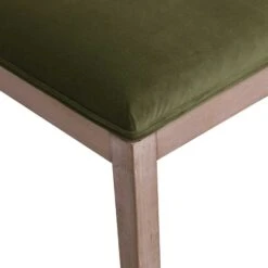 Hemingford Set Of 2 Moss Green Velvet Bobbin Spindle Dining Chair -Garden Store LW DCH 511 GREENVEL 2P detail2