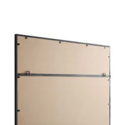 Chardwell Full Length Industrial Metal Window Mirror 180 X 100 Cm, Black -Garden Store MIRR 005 BLACK detail3