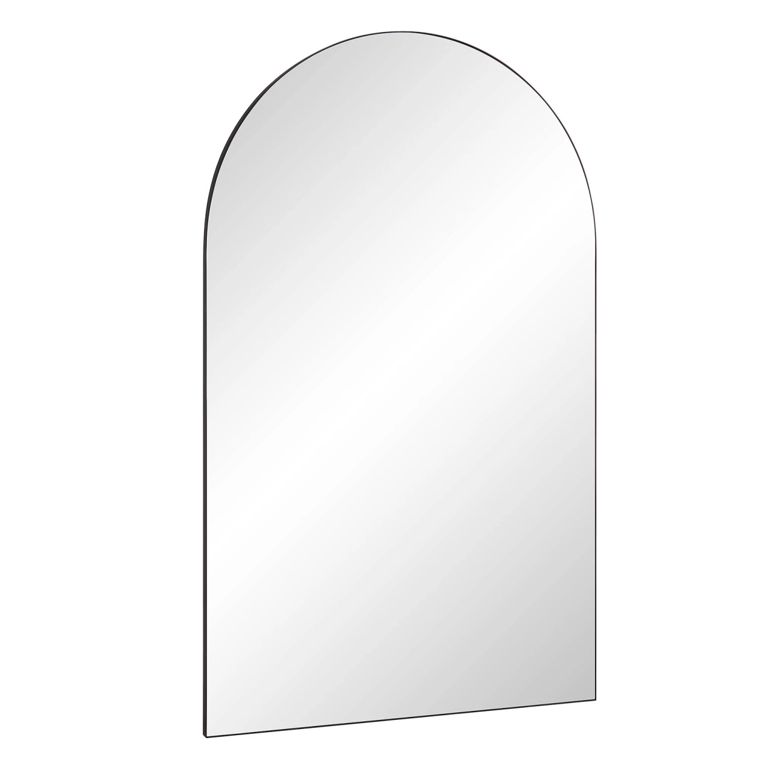 Eden Arched Full Length Metal Frame Mirror 180 X 110 Cm, Black 7 Eden Arched Full Length Metal Frame Mirror 180 X 110 Cm, Black - Image 5