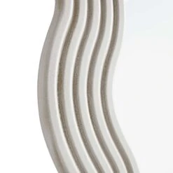Venus Full Length Wave Mirror 180 X 100 Cm, Washed White -Garden Store MIRR 162 WASHWHITE detail2