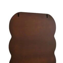 Venus Full Length Wave Mirror 180 X 100 Cm, Walnut -Garden Store MIRR 162 WOOD detail4