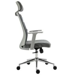 Joni High Back Mesh Office Chair With Headrest In Grey -Garden Store MO96GREY 2 06573753 73ab 4a42 818a 6d59cde2d2d2